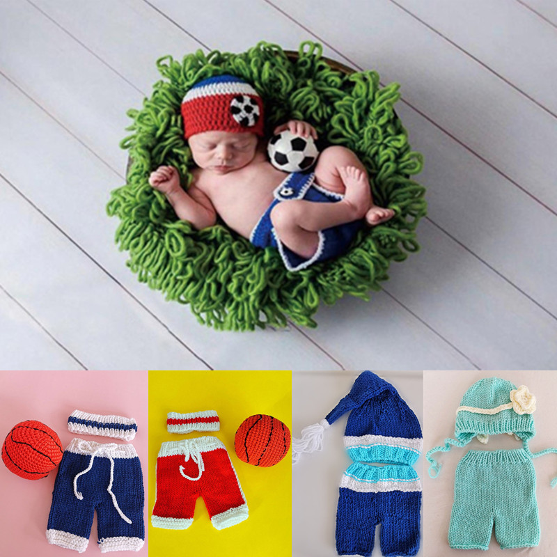 Baby Clothing Products - 3/2 adet/takım yenidoğan fotoğraf sahne kostümleri