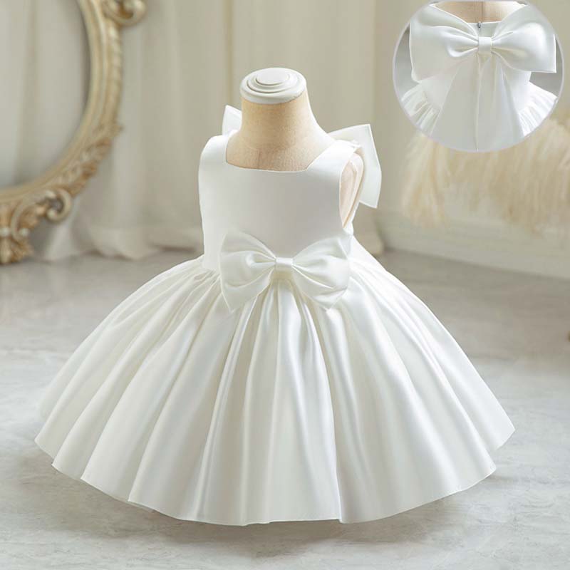 Baby Clothing Us - Bebek Kız Parti Elbise Tatlı Büyük