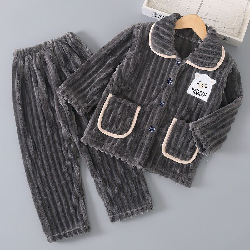 Baby Sleep Suit - Çocuklar Sonbahar Kış Yumuşak Pazen Sıcak