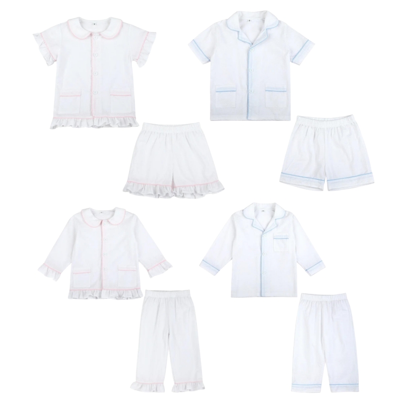 Baby Sleep Suit - Bahar yaz çocuk pijamaları takım bebek