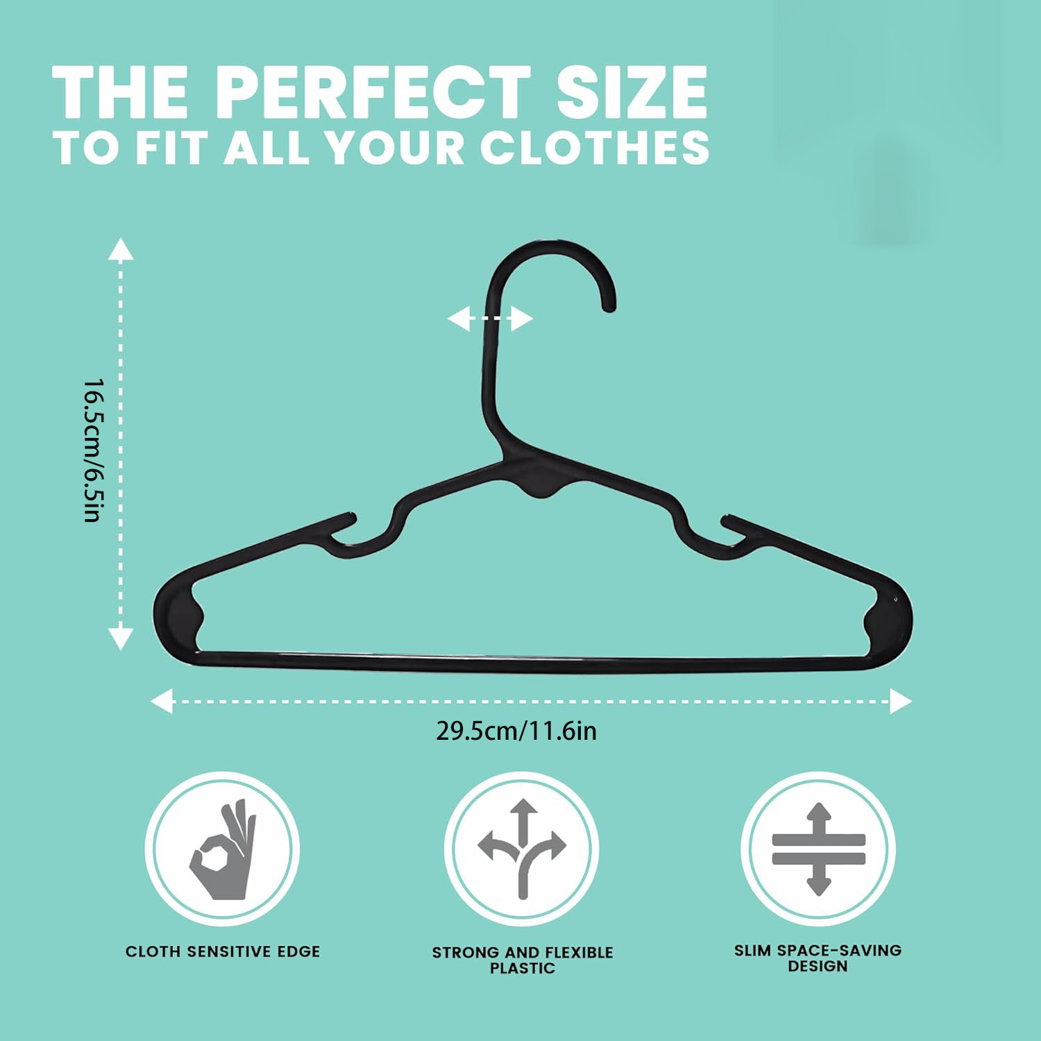 20'li Set - Çocuk Plastik Askı - Baby Clothing Hangers incelemesi ve fiyatı