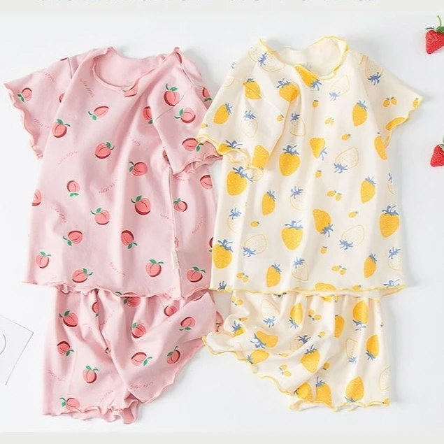 Kızlar Yaz Pijama Takımı Çilek - Baby Sleep Suit incelemesi ve fiyatı