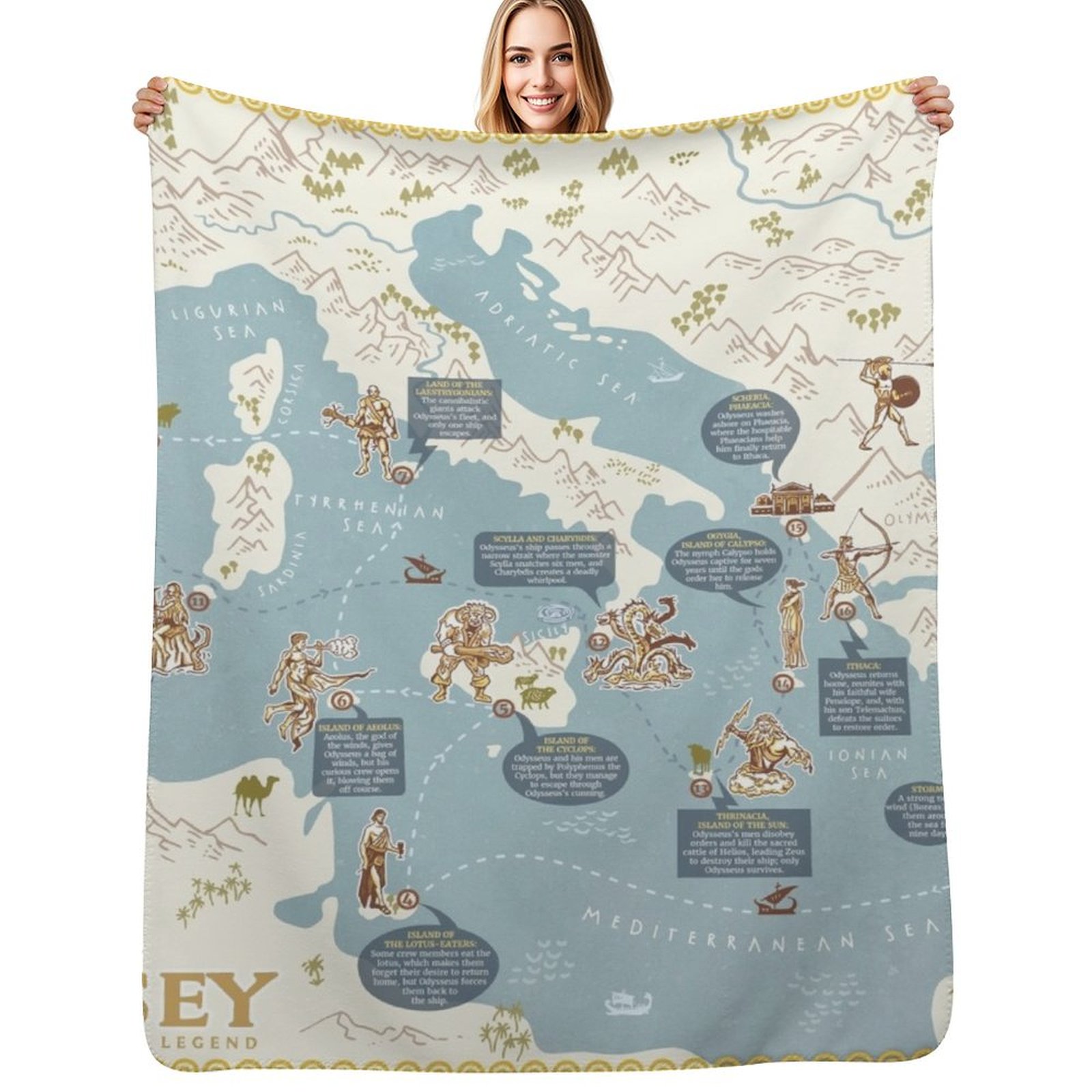 Odyssey A: Efsane ve Mitoloji  - Fleece Sleep Bag incelemesi ve fiyatı