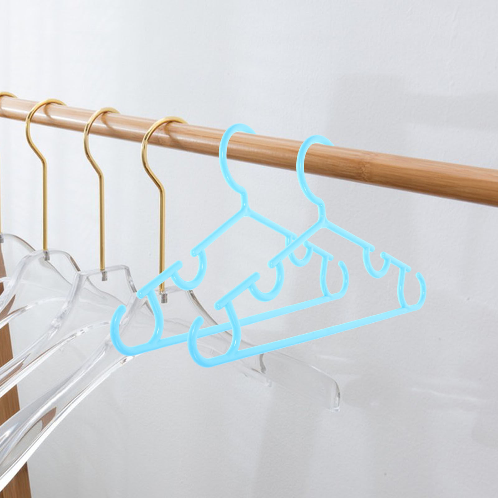 10 Adet Plastik Kaymaz Bebek A - Baby Clothing Hangers incelemesi ve fiyatı