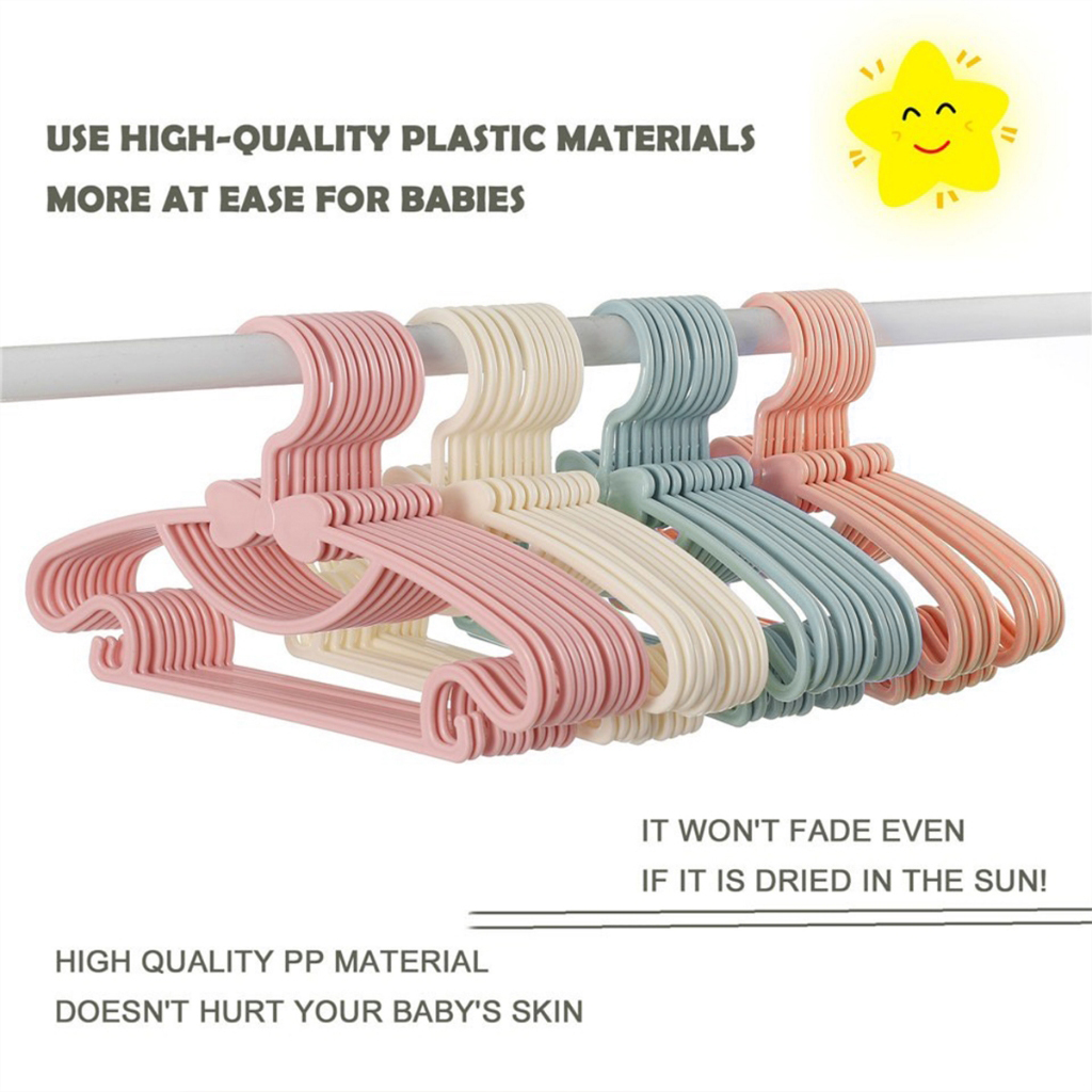 12 Parça Bebek Çocuk Giysi Ask - Baby Clothing Hangers incelemesi ve fiyatı