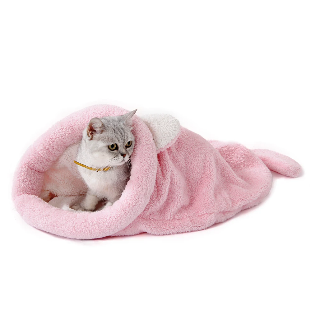 Sıcak Mercan Polar Kedi Uyku T - Fleece Sleep Bag incelemesi ve fiyatı
